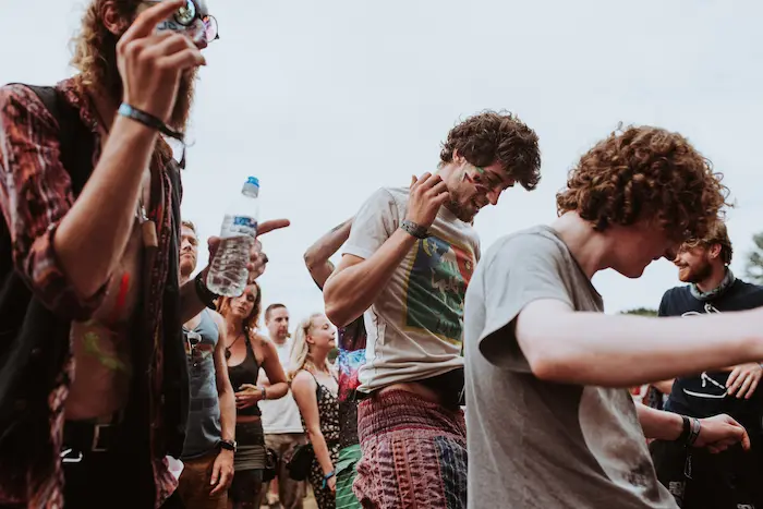 people dancing at a music festival in ontario